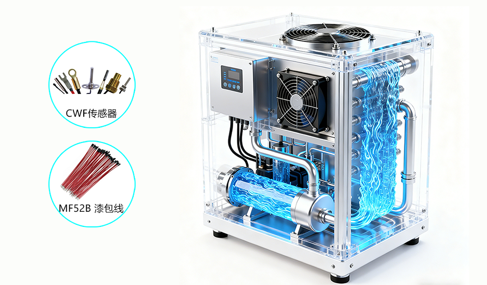 NTC热敏电阻在冷水机组中的应用